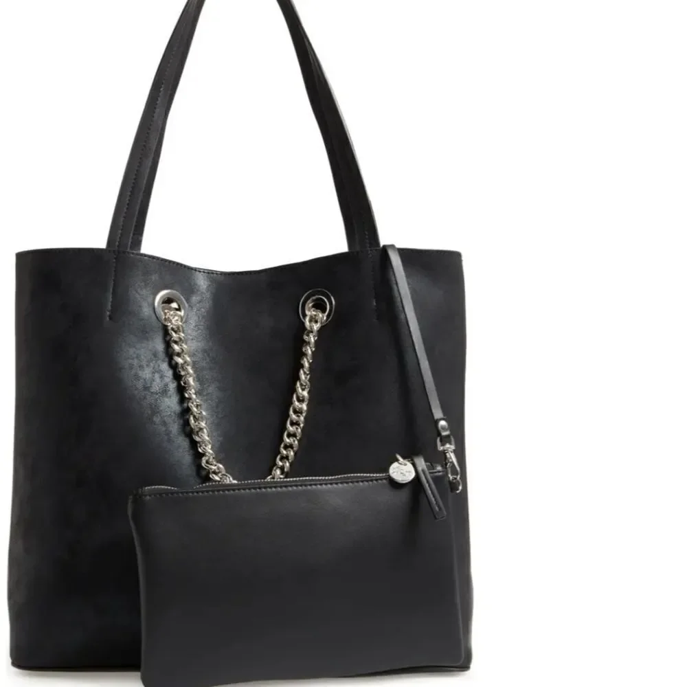 Chelsea28 Dakota Chain Faux Leather Tote
